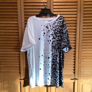 PIXIE LADY Black/White Tunic